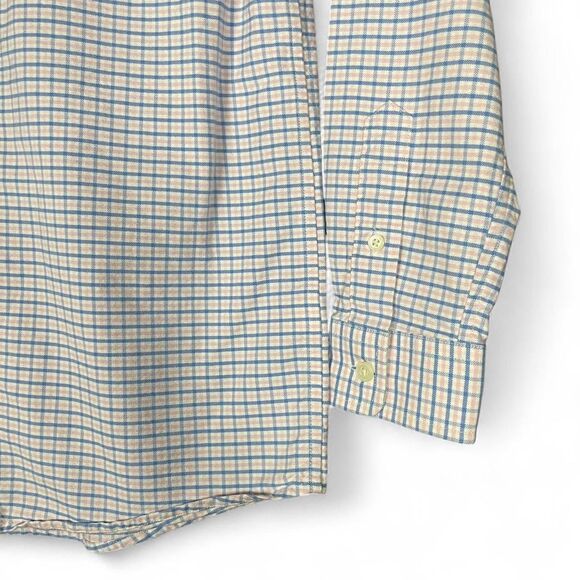 Pink & Blue Gingham Long Sleeve Button-Down - Picture 7 of 7